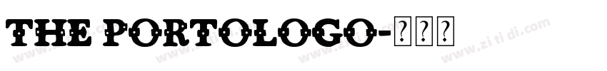 the portologo字体转换